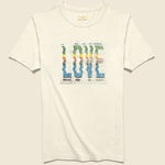 Love Tee - Vintage White - Imogene + Willie - STAG Provisions - Tops - S/S Tee - Graphic