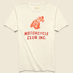 Motorcycle Club Tee - White - Imogene + Willie - STAG Provisions - Tops - S/S Tee - Graphic