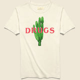 Drugs Tee - Vintage White - Imogene + Willie - STAG Provisions - Tops - S/S Tee - Graphic