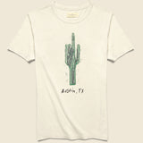 Austin Cactus Tee - Vintage White - Imogene + Willie - STAG Provisions - Tops - S/S Tee - Graphic