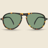 The Aviator #I - Tortoise/Green Lens - Izipizi - STAG Provisions - Accessories - Eyewear