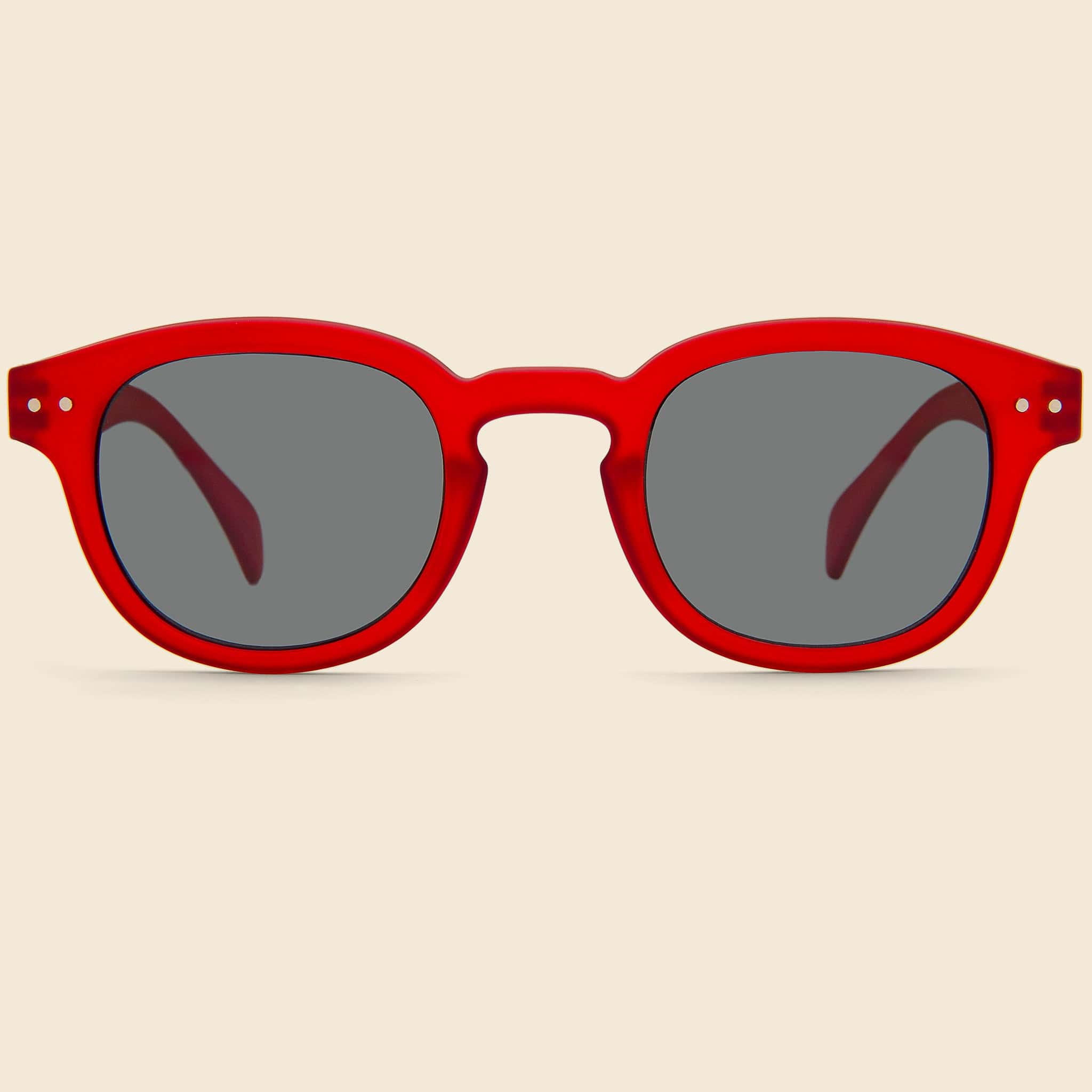 The Retro #C - Red - Izipizi - STAG Provisions - Accessories - Eyewear