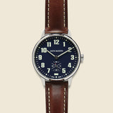 Field Camp Watch 38mm - Navy/Brown Leather - Jack Mason - STAG Provisions - Accessories - Watches