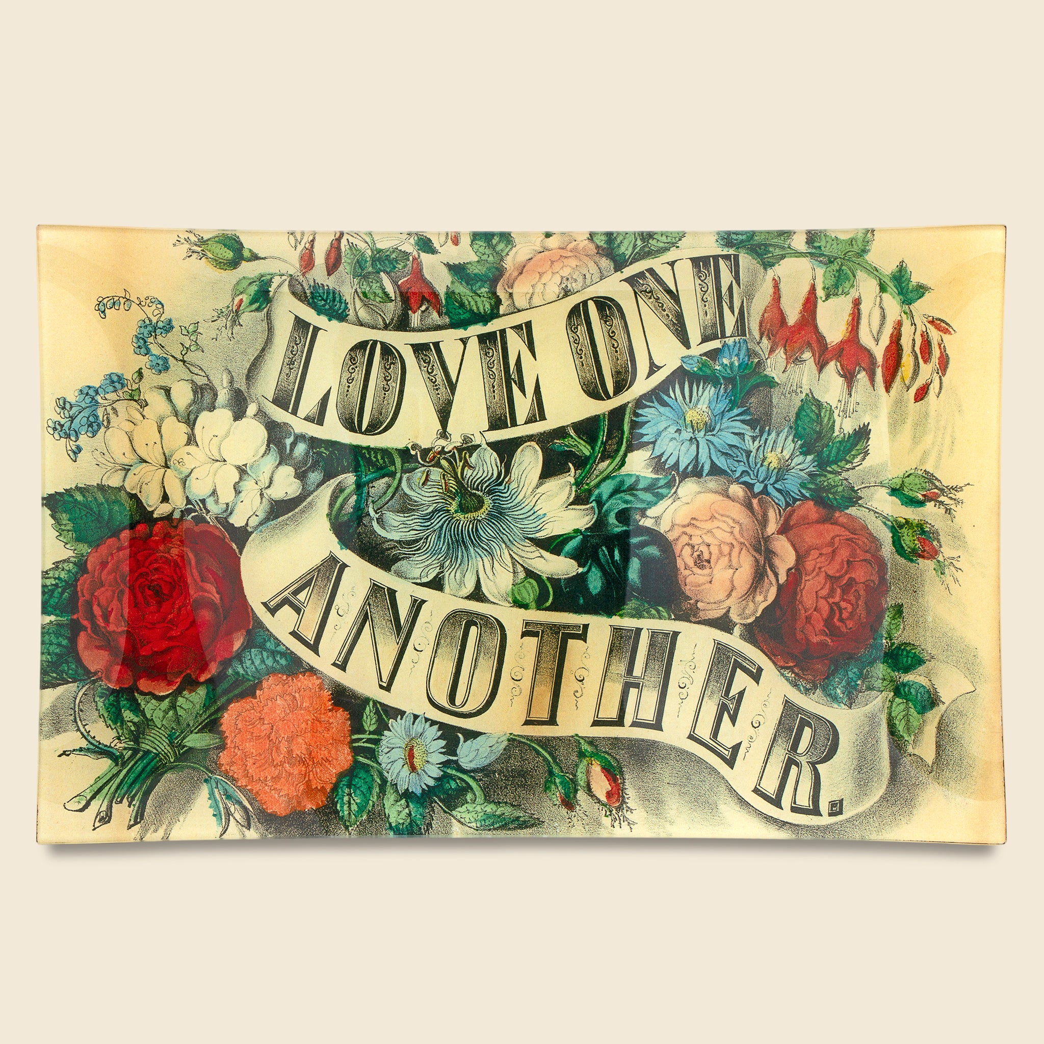 Letter Tray - Love One Another - John Derian - STAG Provisions - Home - Art & Accessories - Tray