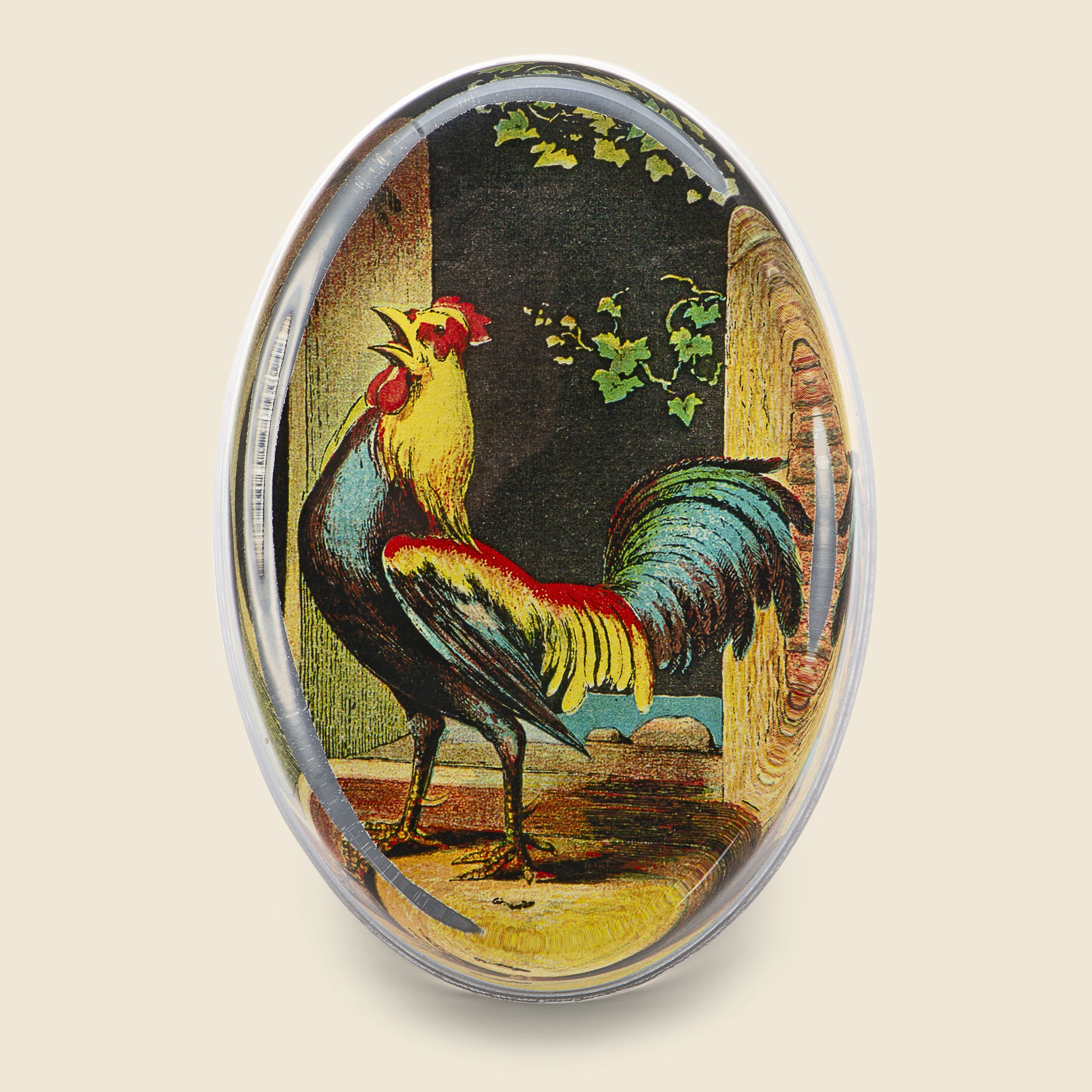 Cock Paperweight - John Derian - STAG Provisions - Home - Art & Accessories - Decorative Object