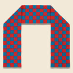 Small Check Scarf - Fiji/Poppy - Jo Gordon - STAG Provisions - Accessories - Scarves