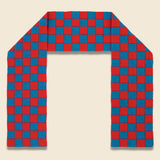 Small Check Scarf - Fiji/Poppy - Jo Gordon - STAG Provisions - Accessories - Scarves