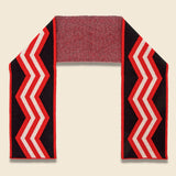 Small Vertical Zigzag Scarf - Poppy - Jo Gordon - STAG Provisions - Accessories - Scarves