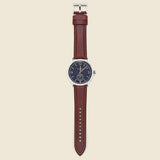 Avigator Multi-Scale Chronograph Aviation Watch 45MM - Navy/Tan - Jack Mason - STAG Provisions - Accessories - Watches