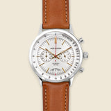 Mirabeau Chronograph Racing Watch 40MM - White/Tan - Jack Mason - STAG Provisions - Accessories - Watches