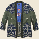 Ainu Betsy Ross Sha-Ka Jacket - Green - Kapital - STAG Provisions - Outerwear - Coat / Jacket