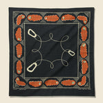 Sleep Selvedge Bandana - Black - Kapital - STAG Provisions - Accessories - Bandanas