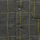 Tweed Fleecy Knit Kobe Jacket - Grey/Yellow - Kapital - STAG Provisions - Outerwear - Coat / Jacket