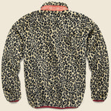 Leopard Fleece Zip Blouson - Brown - Kapital - STAG Provisions - Outerwear - Coat / Jacket
