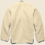Makani Boa Fleece Jacket - Ecru - Kapital - STAG Provisions - Outerwear - Coat / Jacket