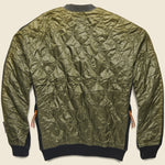 Kountry Bone Bivouac Fleecy Knit Sweatshirt - Black/Olive - Kapital - STAG Provisions - Tops - Fleece / Sweatshirt