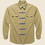 Kountry Kung Fu Chino Work Shirt - Beige - Kapital - STAG Provisions - Tops - L/S Woven - Solid