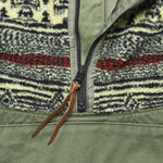 Chino x BIRDS-EYE Fleece NORDIC Anorak - Khaki - Kapital - STAG Provisions - Outerwear - Coat / Jacket
