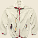 Reverse Fleece KETTLE Anorak Jacket - Ecru - Kapital - STAG Provisions - Outerwear - Coat / Jacket