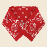 Linen Rayon Bandana KESA Scarf - Red - Kapital - STAG Provisions - Accessories - Scarves
