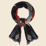 Compressed Wool Scarf ORTEGA Blanket - Black - Kapital - STAG Provisions - Accessories - Scarves