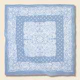 Fastcolor Selvedge Bandana (TUNA DANCE) - Sax - Kapital - STAG Provisions - Accessories - Bandanas