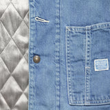 8oz Denim Lined Cactus Coverall - Light Indigo - Kapital - STAG Provisions - Outerwear - Coat / Jacket