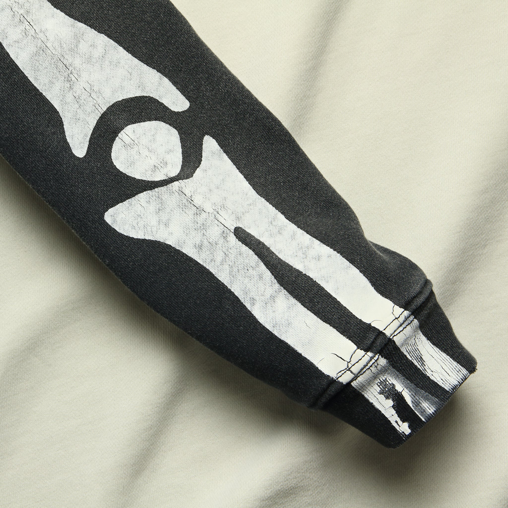 Flag & Bone Fleecy Knit - White/Black - Kapital - STAG Provisions - Tops - Fleece / Sweatshirt