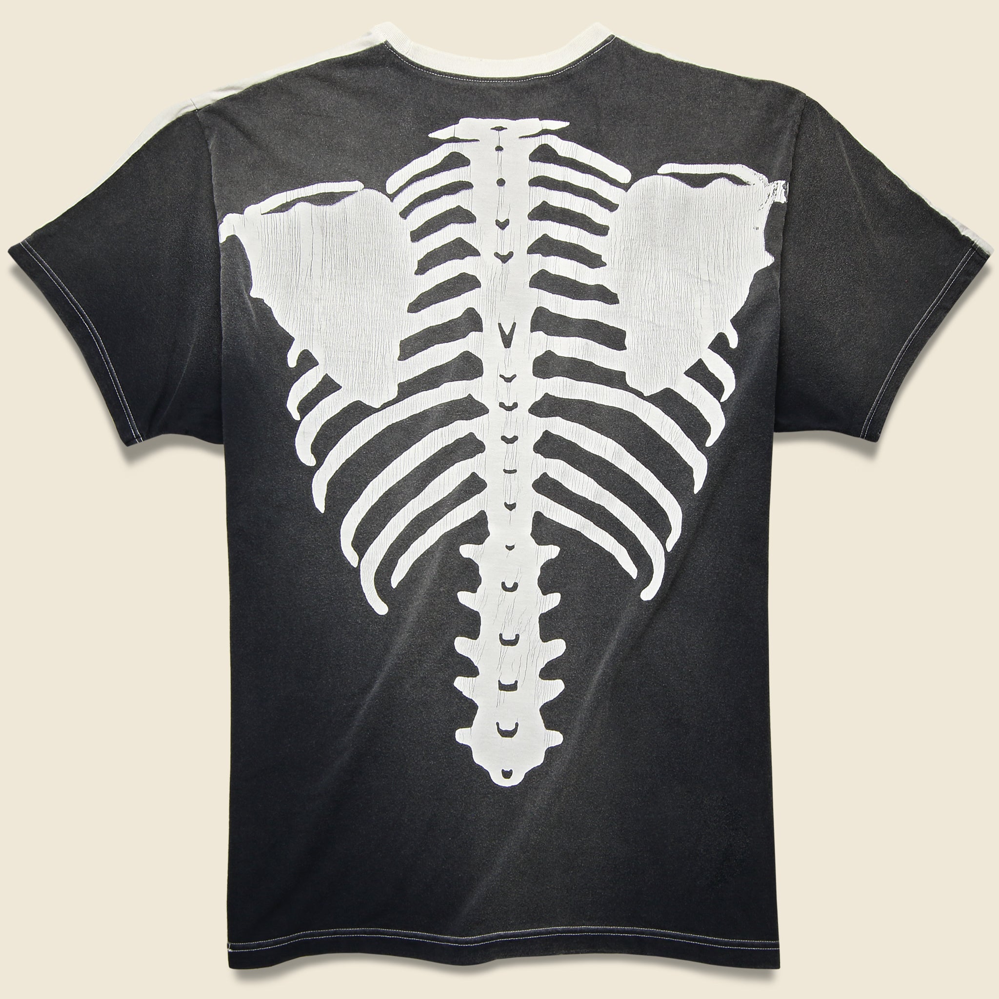 Big Tee - Ecru/Black Bone - Kapital - STAG Provisions - Tops - S/S Tee