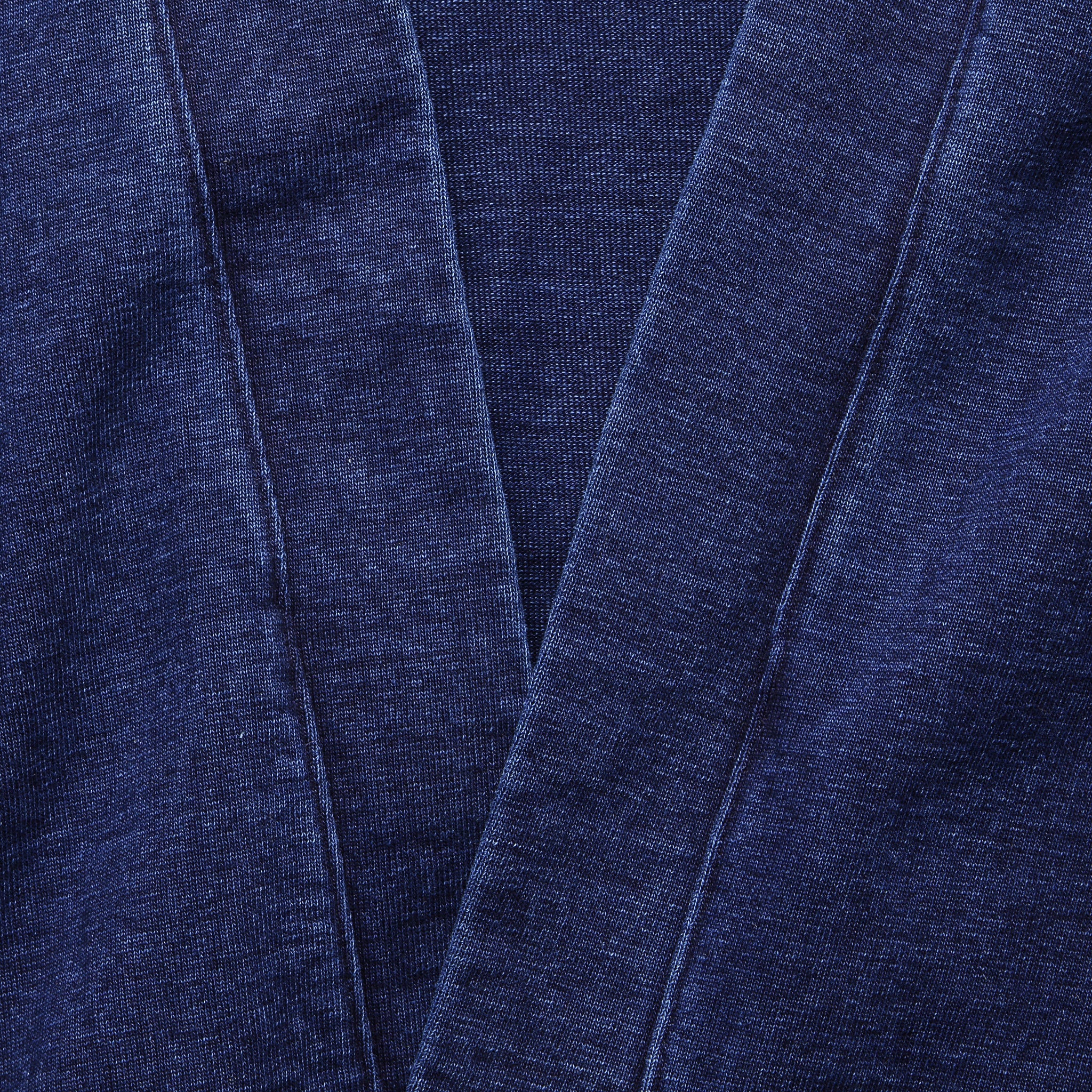 Rain Smile Dense Jersey Kakashi Cardigan - Indigo - Kapital - STAG Provisions - Tops - Fleece / Sweatshirt