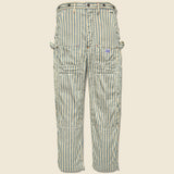 Linen Blues Hickoree Lumber Pants - Beige - Kapital - STAG Provisions - Pants - Twill