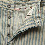 Linen Blues Hickoree Lumber Pants - Beige - Kapital - STAG Provisions - Pants - Twill