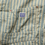 Linen Blues Hickoree Lumber Pants - Beige - Kapital - STAG Provisions - Pants - Twill