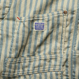 Linen Blues Hickoree Lumber Pants - Beige - Kapital - STAG Provisions - Pants - Twill