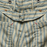 Linen Blues Hickoree Lumber Pants - Beige - Kapital - STAG Provisions - Pants - Twill