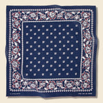 Amazon Lily Selvedge Bandana - Navy - Kapital - STAG Provisions - Accessories - Bandanas