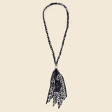 Bandana Fringe Necklace - Black - Kapital - STAG Provisions - Accessories - Necklaces
