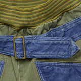 Aviator Suitcut Herringbone Pants - Khaki - Kapital - STAG Provisions - Pants - Twill