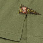 4 Pennant Flags Jersey Pocket Tee - Khaki - Kapital - STAG Provisions - Tops - S/S Tee