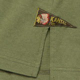 4 Pennant Flags Jersey Pocket Tee - Khaki - Kapital - STAG Provisions - Tops - S/S Tee