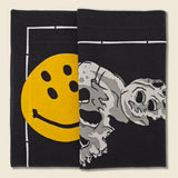 Rain Skull Selvedge Bandana - Black - Kapital - STAG Provisions - Accessories - Bandanas