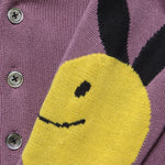 Coneybowy Short Cardigan - Pink Purple - Kapital - STAG Provisions - Tops - Sweater