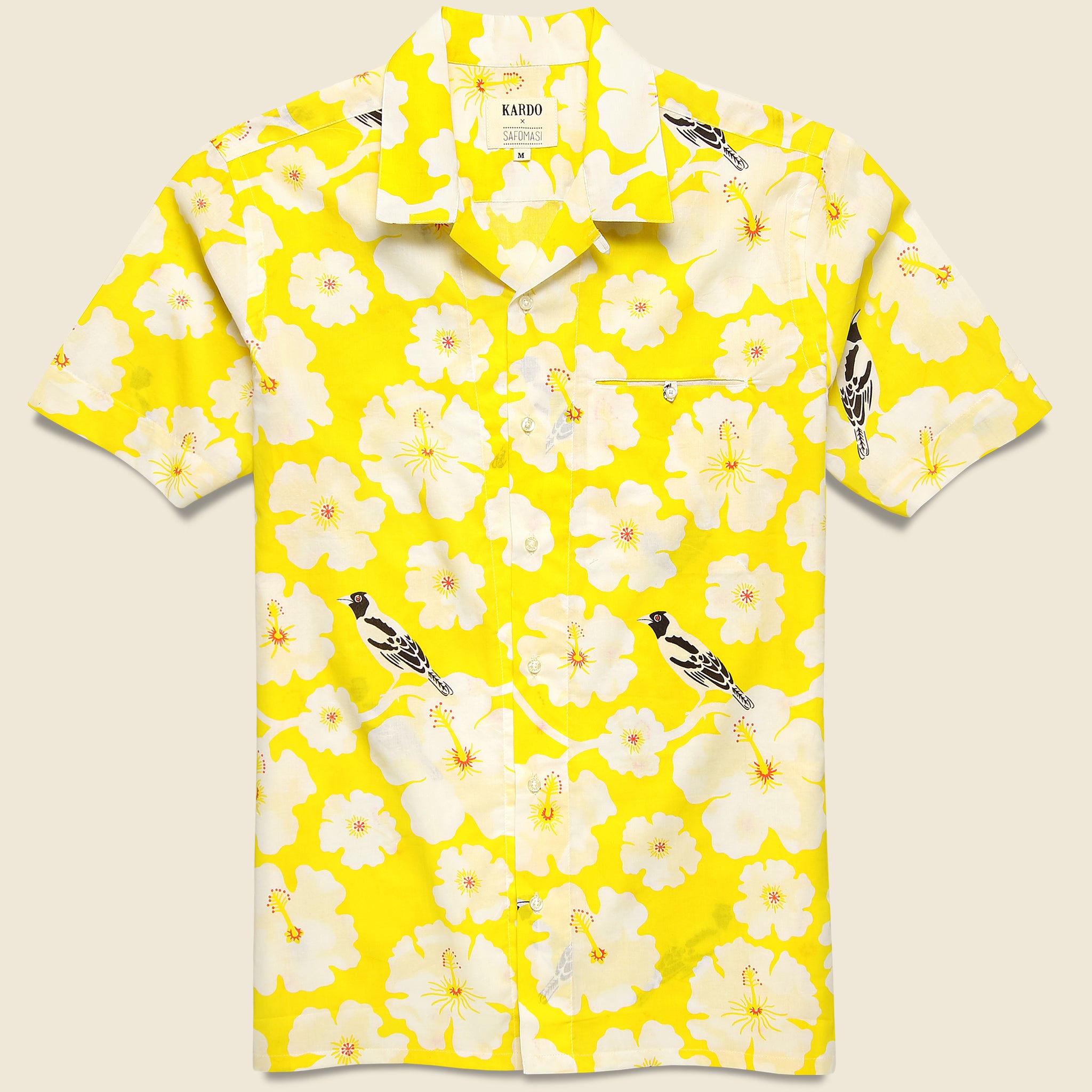 Kendrick Shirt - Yellow - Kardo - STAG Provisions - Tops - S/S Woven - Floral