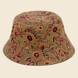 Reversible Floral/Tile Print Bucket Hat - Brown Multi - Kardo - STAG Provisions - Accessories - Hats