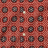 Mosaic Block Print Chintan Shirt - Red/Navy - Kardo - STAG Provisions - Tops - S/S Woven - Other Pattern