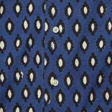 Lamar Block Print Shirt - Blue/Black - Kardo - STAG Provisions - Tops - S/S Woven - Other Pattern