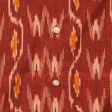 Lamar Ikat Shirt - Red - Kardo - STAG Provisions - Tops - S/S Woven - Other Pattern