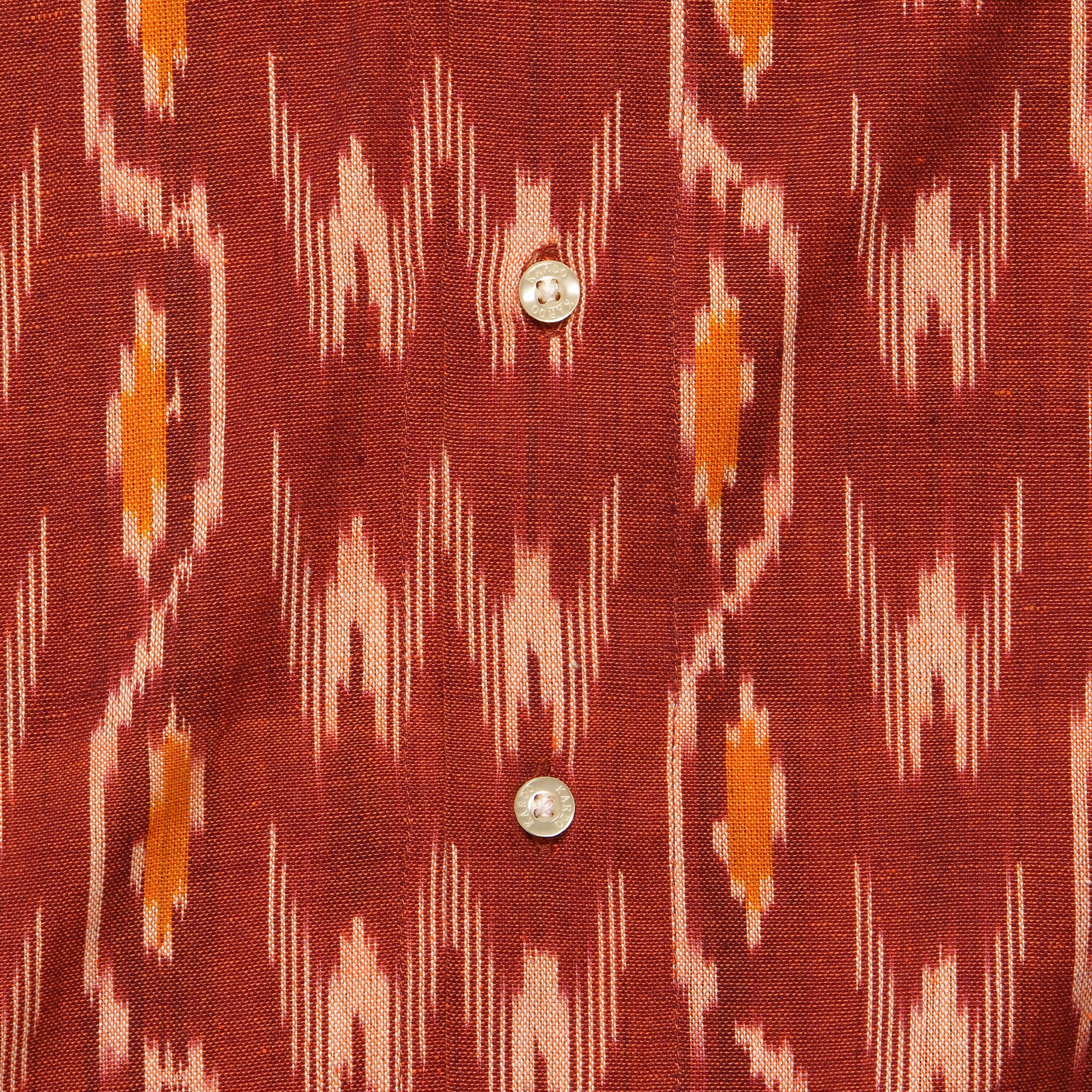 Lamar Ikat Shirt - Red - Kardo - STAG Provisions - Tops - S/S Woven - Other Pattern