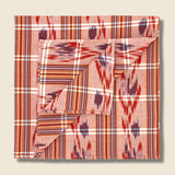 Ikat Plaid Bandana  - Pink/Purple - Kardo - STAG Provisions - Accessories - Bandanas