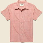 Chintan Handwoven Shirt - Pink - Kardo - STAG Provisions - Tops - S/S Woven - Solid